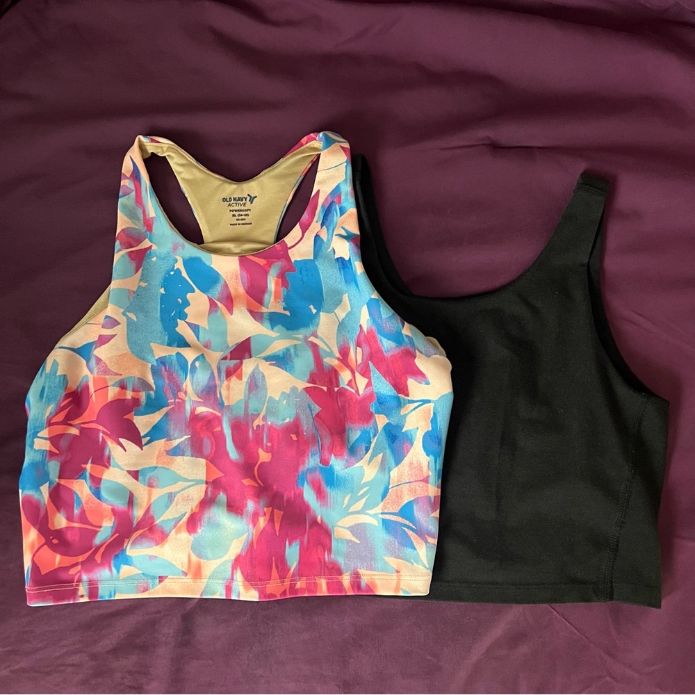 Old Navy Girls Longline Sportsbra Sports Bra Extra Large (14-16)